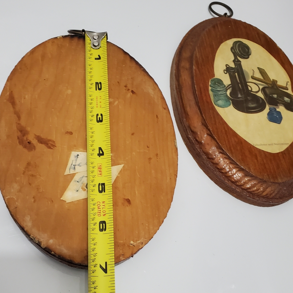 Retro Wooden Wall Art Set - Picture 5 of 7
